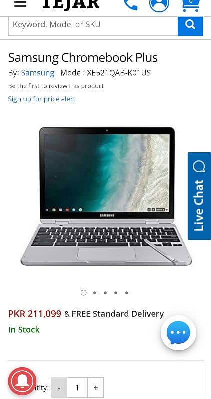 US IMPORTED SAMSUNG CHROMEBOOK PLUS 14