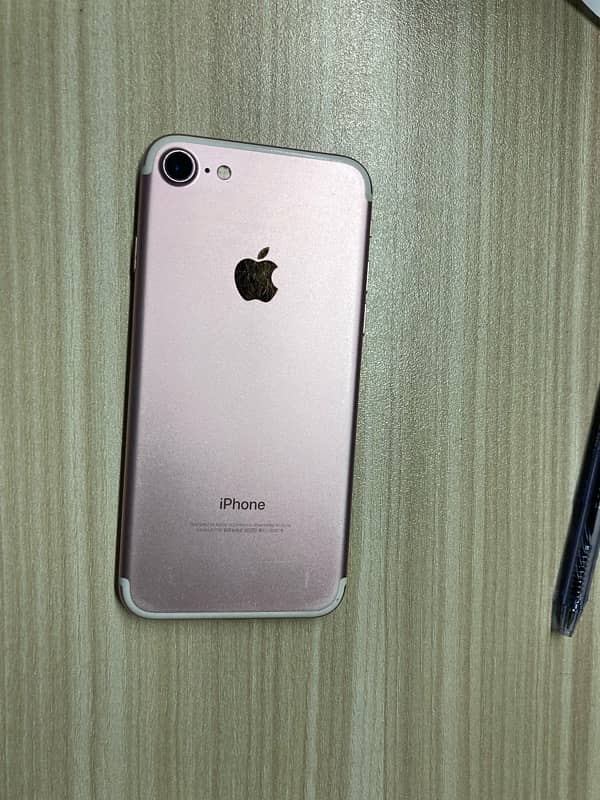 IPHONE 7 rose pink 128 gb pta approved 2