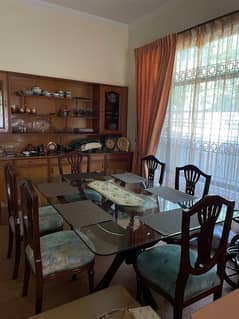 Solid Wood 6-Seater Dining Table - Like New Condition!