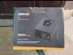 homage ups Inverter with builtin Charge Controller