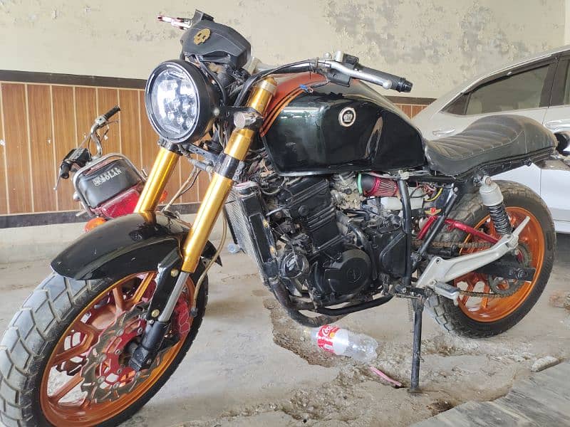 Modified Kawasaki 250 5