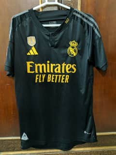 Real Madrid 23 24 Away Kit slightly Used Size Large Logo Embroidery 0