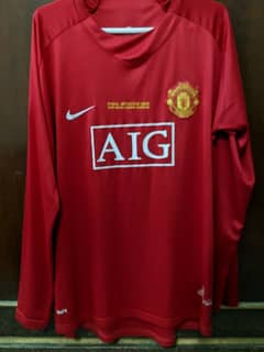 Manchester United 07 08 Home Kit 0