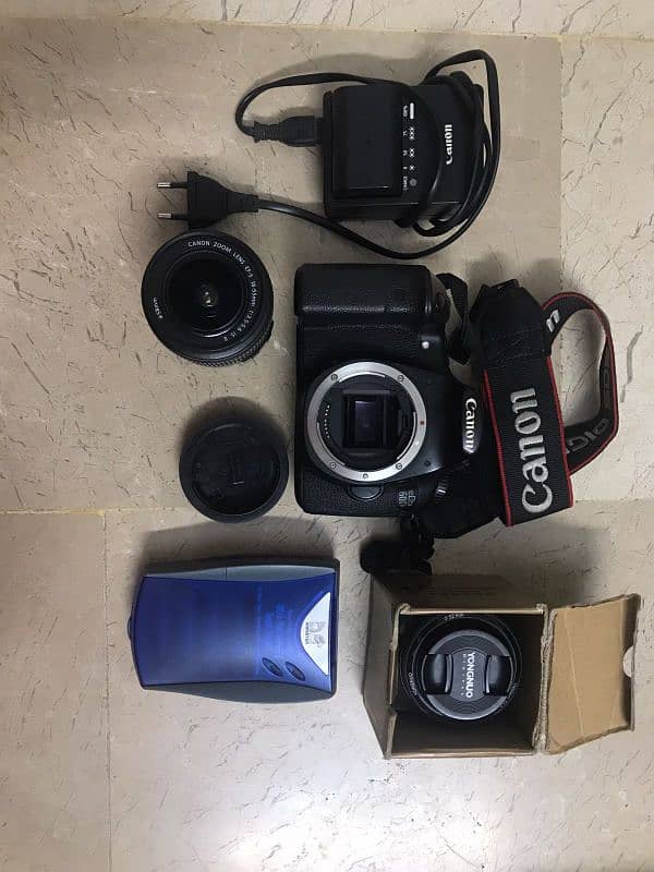 Canon 60D With 18-55 or 50 mm lens 1