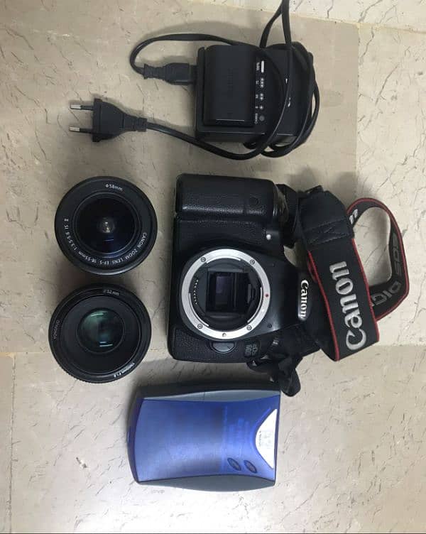 Canon 60D With 18-55 or 50 mm lens 4