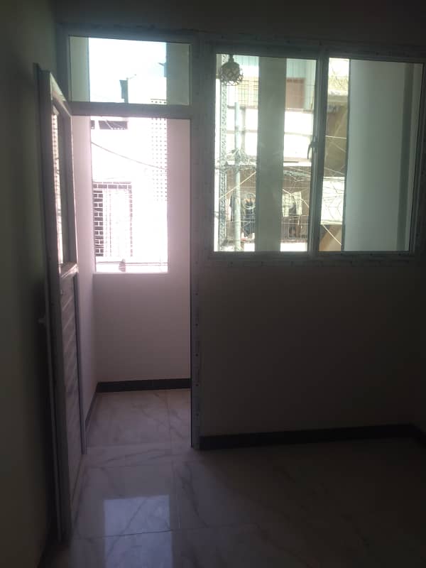 Flat For sale first floor New building main korangi crossing 31 G Allah wala t 3