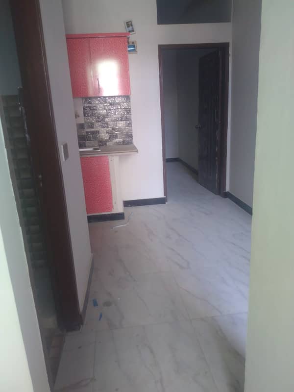 Flat For sale first floor New building main korangi crossing 31 G Allah wala t 5