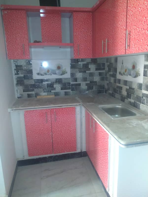 Flat For sale first floor New building main korangi crossing 31 G Allah wala t 7