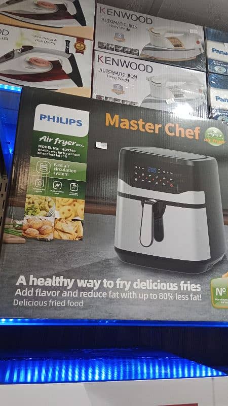 Kenwood, Panasonic, Philips Air fryer fresh stock available 1