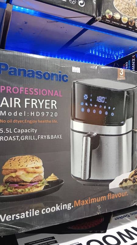 Kenwood, Panasonic, Philips Air fryer fresh stock available 4