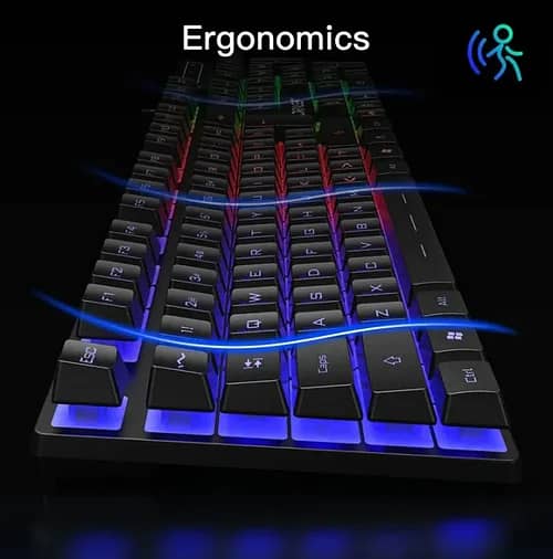 RGB Mechanical Feeling Keyboards with Backlight 3