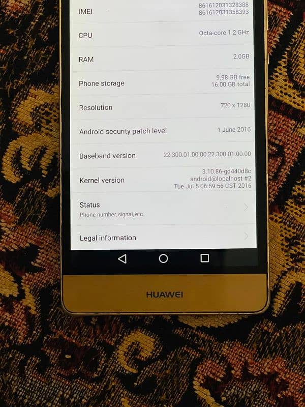 Huawei p8 lite for sale all ok 6