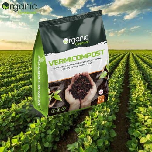 VermiCompost, Organic Vermicompost, Kitchen Compost fertilizer 4