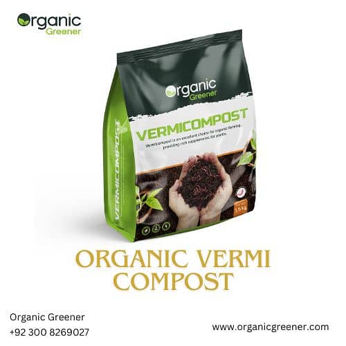 VermiCompost, Organic Vermicompost, Kitchen Compost fertilizer 6