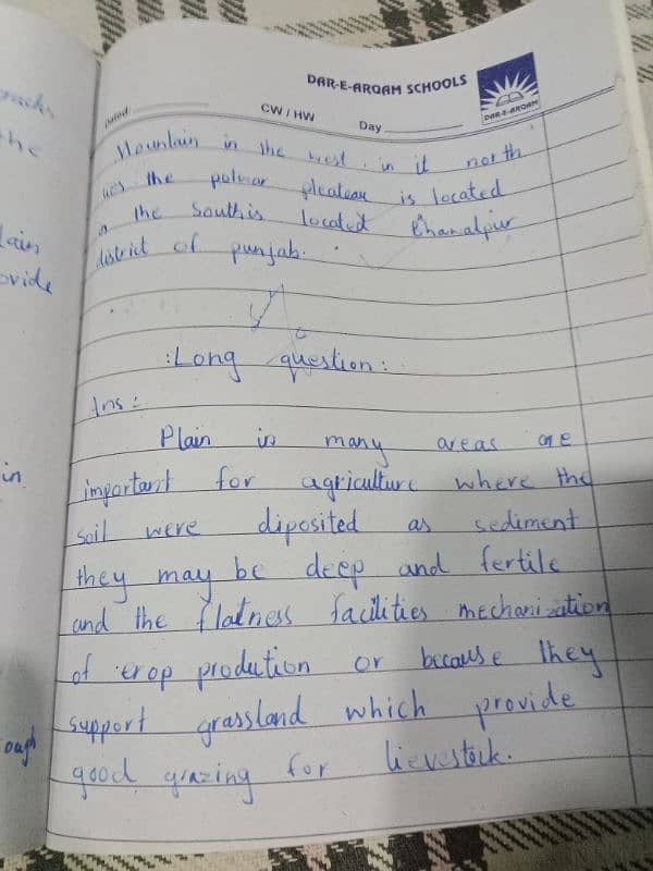 Hand writing Assignment work 6