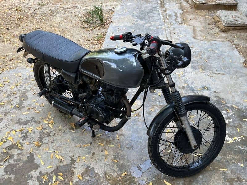 Cafe racer Honda Cg 125 2011 converted 0