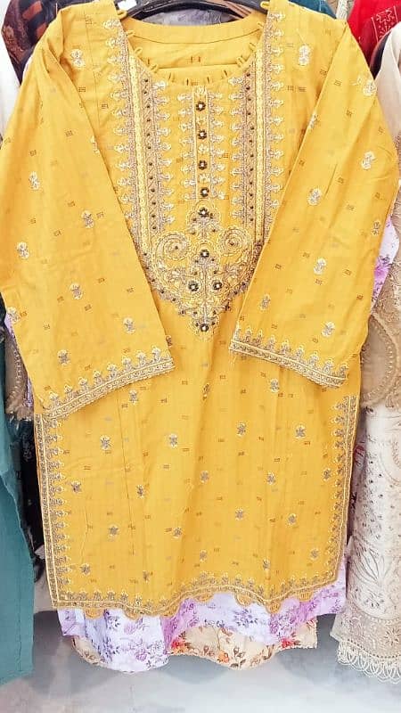 Stitched suits/Embroidery stitched suit/2pc Stitch suit/Shirt trousers 11