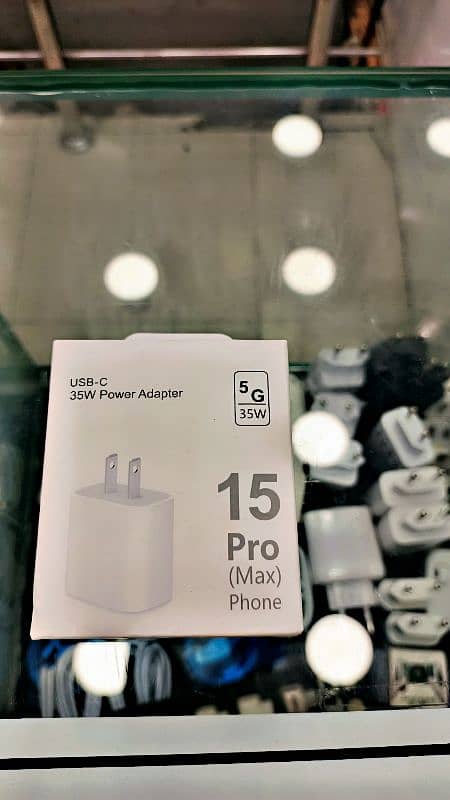 I phone 15 pro max 35w charger 0