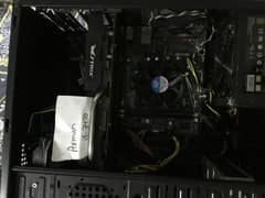 Gaming pc intel i5 3470 asus strix r9 380 with gaming casing