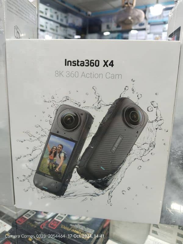 Go Pro Hero 13 Insta360 X4 DJI Action 5pro and Insta360 Ace Pro 3