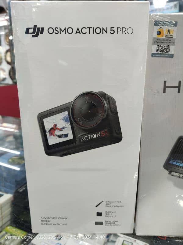 Go Pro Hero 13 Insta360 X4 DJI Action 5pro and Insta360 Ace Pro 4