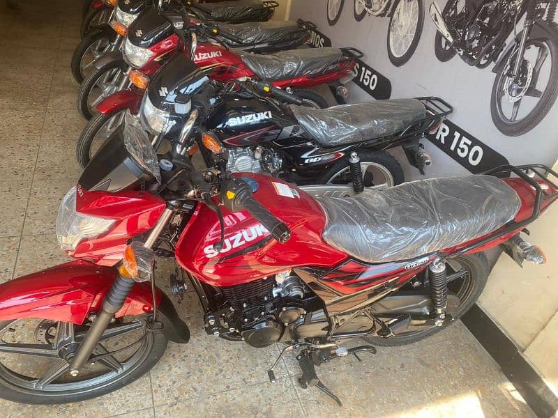 SUZUKI GR-150 2024 MODEL WITH REGISTRATION & JUMBO PACKAGE OFFER 0