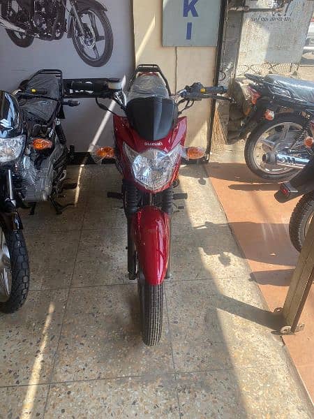 SUZUKI GR-150 2024 MODEL WITH REGISTRATION & JUMBO PACKAGE OFFER 1