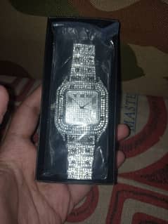 Luxury Hip Hop Iced Out Crystals Watch