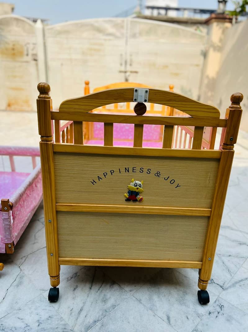 Baby cot | baby bed | wooden cot | kids bed | kids crib coat | swing 8