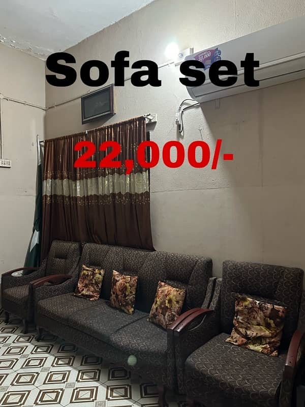 Beds , dressings table,iron stand,iron safe and sofa set for sale 5