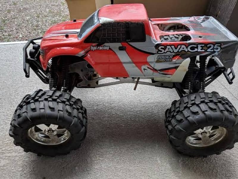 Rc Hpi Savage Nitro 1/8 scale 5