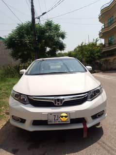 Honda Civic VTi Oriel Prosmatec 2013Ug Islamabad number