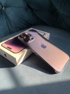 iphone 14 Pro max 256GB Deep Pruple FACTORY UNLOCKED