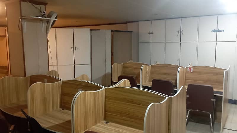 Semi furnished office available on rent 1