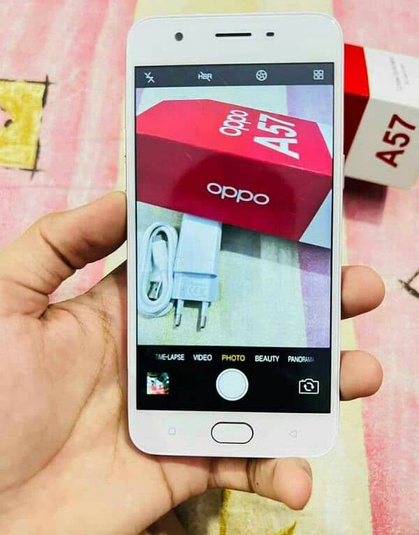 Oppo A57 4/64 With bOx Sealed Set 1