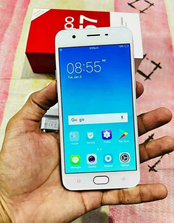 Oppo A57 4/64 With bOx Sealed Set 4