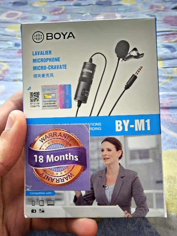 Boya M1 Microphone For Android & Iphone 1