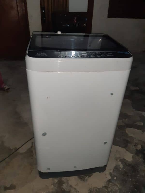 fully automatic Haier washing machine and audionic woofer 1