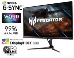 Acer Predator 32" 170hz HDR G-Sync 10bit Monitor