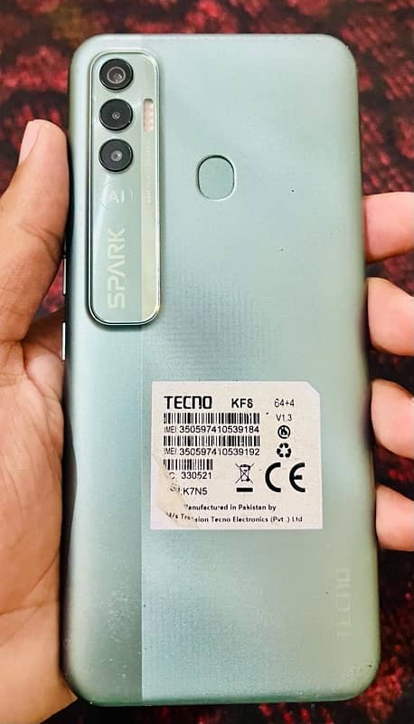 Tecno spark 7 pro 0