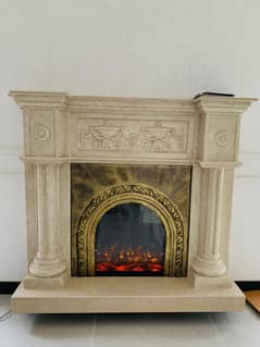 Gas fire place / fire place