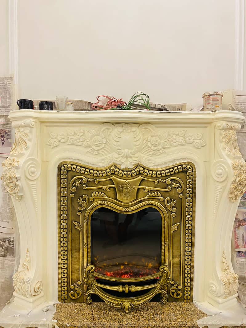 Gas fire place / fire place 1