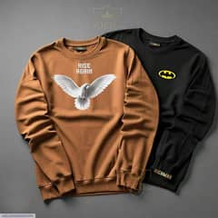 men printed sweatshirt