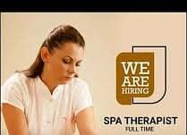 need female staff for spa work 0