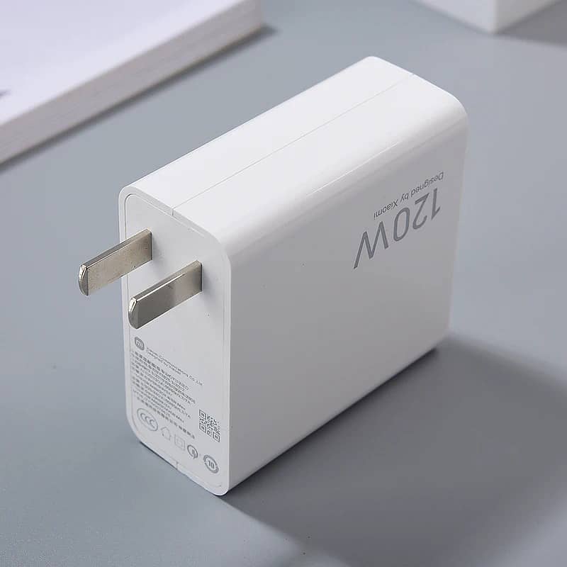 120W Original Xiaomi Charger Turbo Fast EU/US Wall Gan Charge Adapter 4