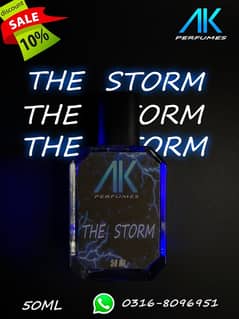 ( THE STORM  ) 50ml with 12-14 hours lasting