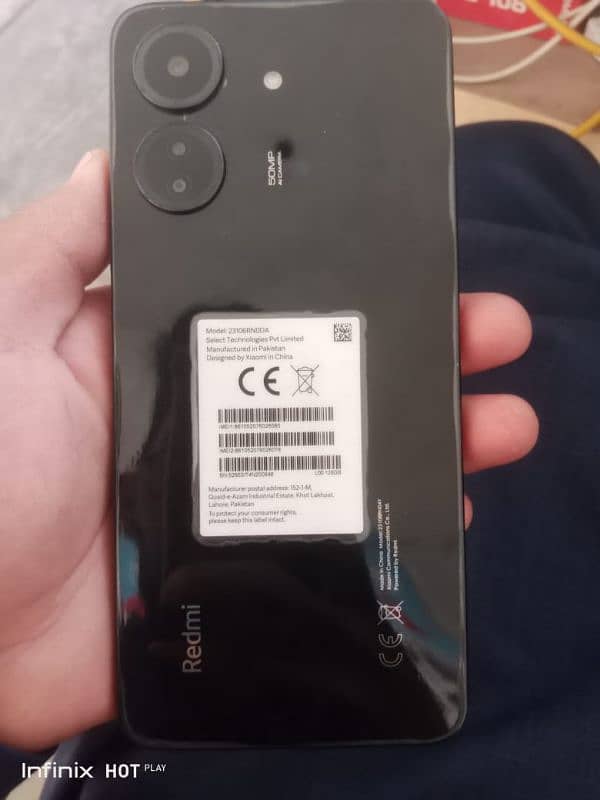 Redmi 13c 6+2gb ram or 128gb rom 3