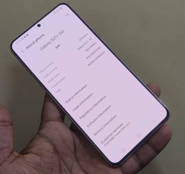 Samsung S21 Plus 256GB, All Ok, Exchange Also 3