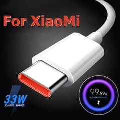 XIOAMI ORIGINAL 120 W CHARGING CABLE AVAILABLE 0