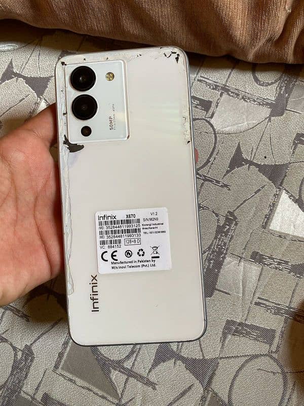 Infinix note 12 g96 with box urgent sale 1